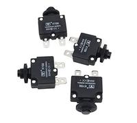 Hsthe Sea 4 unidades KYB8 protección contra sobrecarga, 20 A, interruptor de circuito manual, reinicio térmico, interruptor de sobrecorriente, protección contra sobrecarga, accesorios de bomba