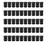 Hsthe Sea 50Pcs LED Holder 5mm Light BuSocket LED Lamp Light-Emitting Diode Holder Plastic Bezel Mount LED Clip Black