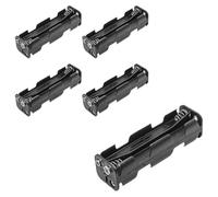 Hsthe Sea 5pcs 8AA 5 Size 8-Cell Battery Holder 12VAA Battery Holder 12V Back-To-Back Long Strip Suitable For 8 AA Batteries