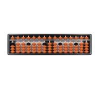 Hsthe Sea Abacus Tool Calculadora de educación matemática Vintage China de 15 dígitos Abacus Abacus