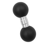 Hsthe Sea Adaptador de Bola de Mar Brazo de Bola Doble Cabeza de Bola Doble de 1 Pulgada Compatible con Brazos de zócalo de Bola Doble RAM Soportes GPS