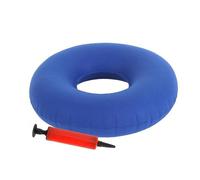 Hsthe Sea Asiento Circular para hemorroides, Cojín Circular con Anillo Inflable, Almohada Circular para hemorroides, Anillo de Goma para Sentarse para aliviar la presión Hemorroides (Azul)