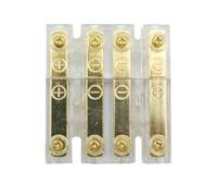 Hsthe Sea Banana Connector, 4 Way Cable Connector, Socket Coupling up to 4.00 mm2 Speaker for Most Cars