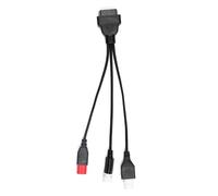 Hsthe Sea Cable de diagnóstico OBD2 de 3, 4 y 6 Pines, Adaptador de Lector de código de Error OBD, Herramientas de diagnóstico del Sistema de Motor de OBD-II de Motocicleta