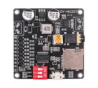 Hsthe Sea DC 12V 24V 20W Módulo de reproducción de Voz Placa de Sonido de Alta Potencia Reproductor de MP3 Salida DAC MP3 WAV Soporte Tarjeta TF 32GB MAX