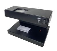 Hsthe Sea Detector de Billetes Falsos de Escritorio portátil, comprobador de Dinero Falso Ultravioleta UV, Marcador de Billetes