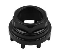 Hsthe Sea Herramienta de Anillo de Bloqueo de Bicicleta, Herramienta de Soporte Inferior de Bicicleta, Compatible con Carcasas de rodamientos Interiores de 8 Niveles SRAM ISIS(Negro)