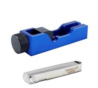 Hsthe Sea Herramienta Universal de Ajuste de la Distancia Entre bujías con calibrador de bujías. para ajustadores de automóviles y Motocicletas. para bujías de 10, 12, 14, 16 mm. Color Azul