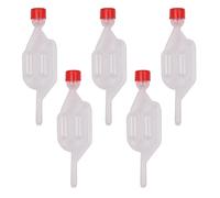 Hsthe Sea Juego de 5 accesorios de fermentación con tapa de plástico para cerveza de vino Kimchi