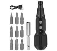 Hsthe Sea Juego de Destornilladores eléctricos de precisión, Destornillador eléctrico inalámbrico Recargable por USB, con Modos manuales automáticos y luz LED, Kit de Herramientas