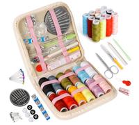 Hsthe Sea Kit de Costura de Viaje, Mini Kits de Costura portátiles para arreglos de Ropa de Emergencia para Viajes