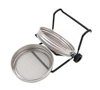 Hsthe Sea Kit de germinación de semillas, tarros Mason con tapas coladoras de acero inoxidable, soportes para cultivar brotes, ensalada de frijoles y alfalfa, brócoli