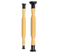 Hsthe Sea Kit de Herramientas de Pulido de válvula de Doble Extremo, 2 Piezas, Juego de Varillas de Pulido de válvula de Ventosa de Doble Extremo