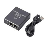 Hsthe Sea LAN Splitter RJ45 with USB Power Cord 1 To 3 1000 Mbps Ethernet Splitter For Routers, Set-Top Boxes, Computers, Digital TVs and More.