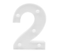 Hsthe Sea Number Light Sign LED Marquee Number Light Up 0-9 Digits Lights Sign for Home Party Bar Wedding Festival Birthday Decorations (2)