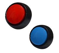 Hsthe Sea Paquete de 2 zumbadores de Respuesta grabables, botón de grabación de Voz, Botones para Perros para comunicación, Conjunto de Botones interactivos para Hablar con Perros