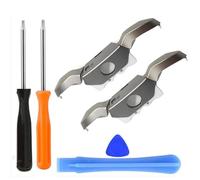 Hsthe Sea Parachoques LB RB, Piezas de botón Disparador de Repuesto, Kit de reparación de Destornillador T6 T8 Compatible con el Controlador Xbox One Elite