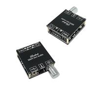 Hsthe Sea Placa amplificadora Bluetooth 5,0 de 50W + 50W, Placa amplificadora de Audio de 50w, DC5-24V de Doble Canal para Altavoces inalámbricos DIY