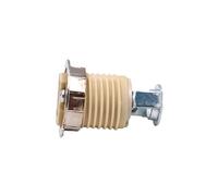 Hsthe Sea Portalámparas G9 con Soporte, Casquillo halógeno de cerámica con Rosca G9 con Anillo, Casquillo de lámpara halógena G9 para Bombillas halógenas LED CFL, 6 uds.