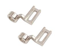 Hsthe Sea Prensatelas de pie para Regla de Acolchado, 2 Piezas, Regla de vástago Alto, Movimiento Libre, zurdo, prensatelas de Retazos, 1/4 Pulgadas para Marco de vástago Alto Bordado de Acolchado