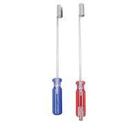 Hsthe Sea Professional 2-in-1 11 Inch BNC and F Extraction Tool BNC F Screwdriver Surveillance Video BNC F Prolong Tool Q9 Screwdriver BNC Assistance Tools