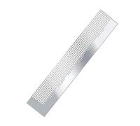 Hsthe Sea Regla de Pintura de Diamante 5D, Regla de Acero Inoxidable, Herramienta de Dibujo de Diamante con 400 cuadrículas en Blanco para Pintura Taladro Completo Redondo y Taladro Parcial