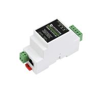 Hsthe Sea RS485 To RJ45 Ethernet Converter Module, TCP/IP To Serial Port Module, 300-115200 BPS Baud Rate, 10/100M Auto-Negotiation RJ45 Connector, Industrial Rail Mounting RS485 Serial Port Server