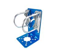 Hsthe Sea Soporte de barra fuera de la casa Soporte de antena Kit de montaje en mástil Tarjeta de red de puente inalámbrico Soporte de montaje doble en forma de L