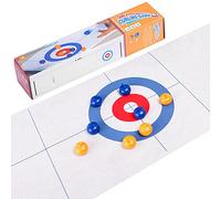 Hsthe Sea Tabletop Games, Family Curling Game, Portable Team Board Games, Tabletop Training Family Party Games para niños y Adultos Indoor Travel Party Gift
