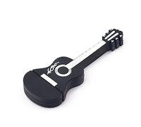 Hsthe Sea Unidad flash USB de 32 GB USB 2.0 con forma de guitarra con diseño de dibujos animados para almacenamiento de datos (negro)