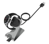 Hsthe Sea Watch Base de Carga Soporte de Carga de Aluminio Compatible con Garmin Fenix 7/6/5 Forerunner 945 245 Instinct Vivoactive 4 4S Approach S60 S10 - Gris Espacial
