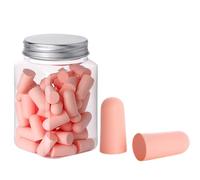 HSTWODE 30 pares de orejeras opax, para dormir ohropax, protección auditiva, tapones para dormir, ideales para viajes diarios, para dormir por la noche o para aprender (rosa, talla única)