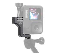 HSU Adaptador de Codo Vertical de Aluminio de 90 Grados para GoPro Hero 13/12/11/10/9, Color Negro