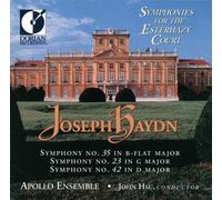 Hsu,John^Apollo Ensemble^Hsu,John^Apollo Ensemble^Hsu,John^Apollo Ensemble - SYMPHONIES FOR THE ESTERHAZY C