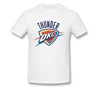 hsuail Hombres de Oklahoma City Thunder baloncesto equipo camiseta, M, Medio