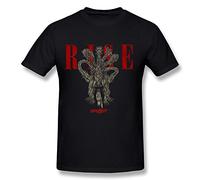 Hsuail Hombres de sartén Rise álbum T-Shirt - - M