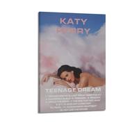 HSUREWTRK Katy Perry - Póster de álbum de ensueño adolescente, póster estético para pared, lienzo, pintura decorativa, póster vintage para sala de estar, dormitorio, decoración de habitación, 20 x 30