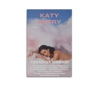 HSUREWTRK Katy Perry - Póster de álbum de ensueño adolescente, póster estético para pared, lienzo, pintura decorativa, póster vintage para sala de estar, dormitorio, decoración de habitación, 20 x 30
