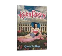 HSUREWTRK Póster estético de Katy Perry con diseño de One of The Boys, lienzo decorativo para pared, póster vintage para sala de estar, dormitorio, decoración de habitación, 20 x 30 cm, estilo marco