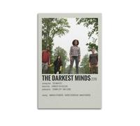 HSUREWTRK Póster estético de The Darkest Minds para pared, lienzo decorativo, pintura vintage para sala de estar, dormitorio, decoración de habitación, 60 x 90 cm, estilo sin marco