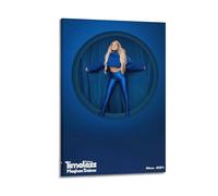 HSUREWTRK Timeless (Deluxe) de Meghan Trainor Pósteres estéticos para pared, lienzo, pintura decorativa, póster vintage para sala de estar, dormitorio, decoración de habitación, 20 x 30 cm, estilo