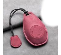HSUTMEZ Funda de Cuero para Llave de Coche para Leapmotor T03, S01 y C11 (Modelos 2023, C01, T03, S01 y C11). Llavero con Soporte para Leap Motor.