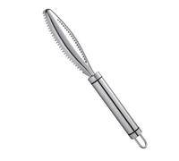 HSYTEK Escalador profesional de pescado hecho de acero inoxidable 304, seguro y rápido, removedor de escamas de pescado para herramientas de mariscos