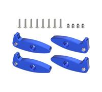 Hsyzygian 1 juego de actualizaciones de suspensión de aluminio 7075 de bordes altos, instalación simple para piezas de ejecución SCX30 Crawlerbot