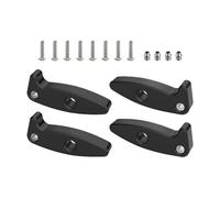 Hsyzygian 1 juego de actualizaciones de suspensión de aluminio 7075 de bordes altos, instalación simple para piezas de ejecución SCX30 Crawlerbot