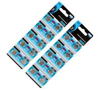 Hsyzygian 10/20 pilas alcalinas AG13 LR44 de 1,55 V para uso eficiente en relojes, artículos del hogar