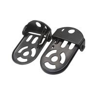 Hsyzygian 2 pedales de bicicleta ligeros, forma ergonómica, antideslizantes, pedal trasero, adecuado para varios terrenos, reposapiés