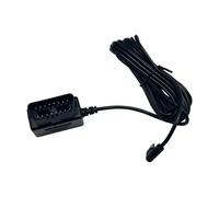 Hsyzygian Adaptador de corriente con función de corte automático, cable de dispositivo de aceptación para coche