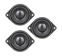 Hsyzygian Altavoz completo de 1.75 pulgadas, 45 mm, 4 Ohm, 5 W, compatible con múltiples dispositivos, proyectos multimedia, bordes de goma natural y orejas dobles