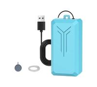 Hsyzygian Bombas de burbujas de acuario alimentadas por USB con gran salida de oxígeno para diferentes ajustes de agua, bombas de oxígeno para cisterna de peces